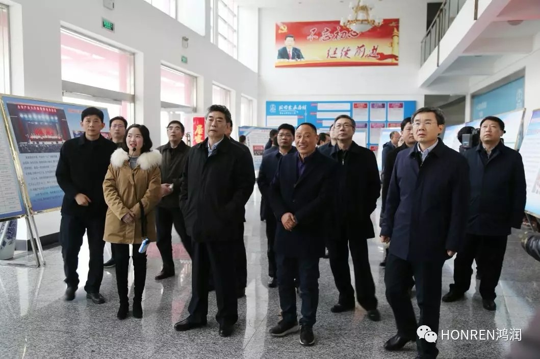 安徽省委常委、常務(wù)副省長鄧向陽到鴻潤視察